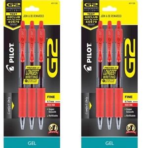 2 packs - Pilot 3ct G2 Premium Retractable Gel Pens